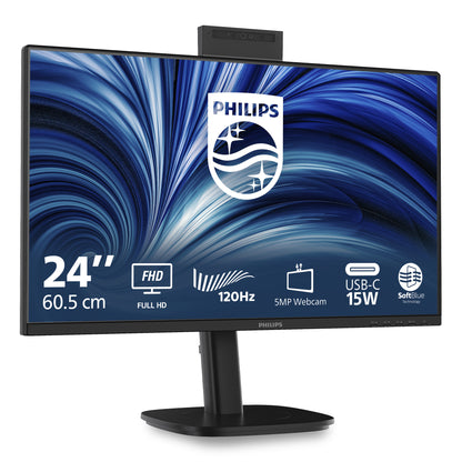 Philips 3000 series 24B2N3200JH/00 platta pc-skärmar 60,5 cm (23.8") 1920 x 1080 pixlar Full HD LCD Svart