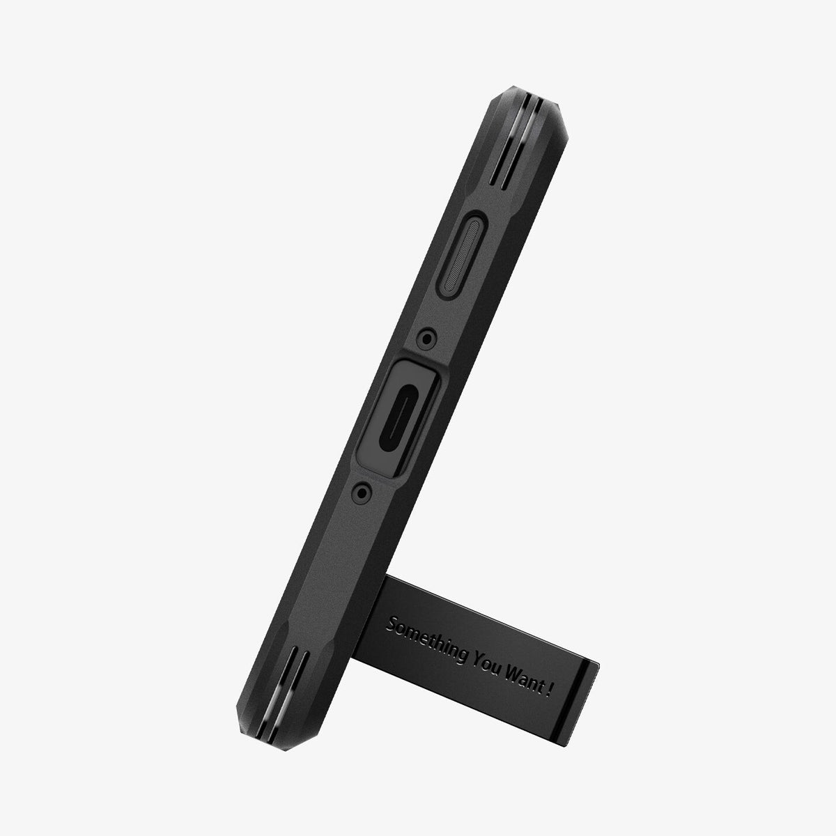 Spigen Tough Armor mobiltelefonfodral 17 cm (6.7") Omslag Svart