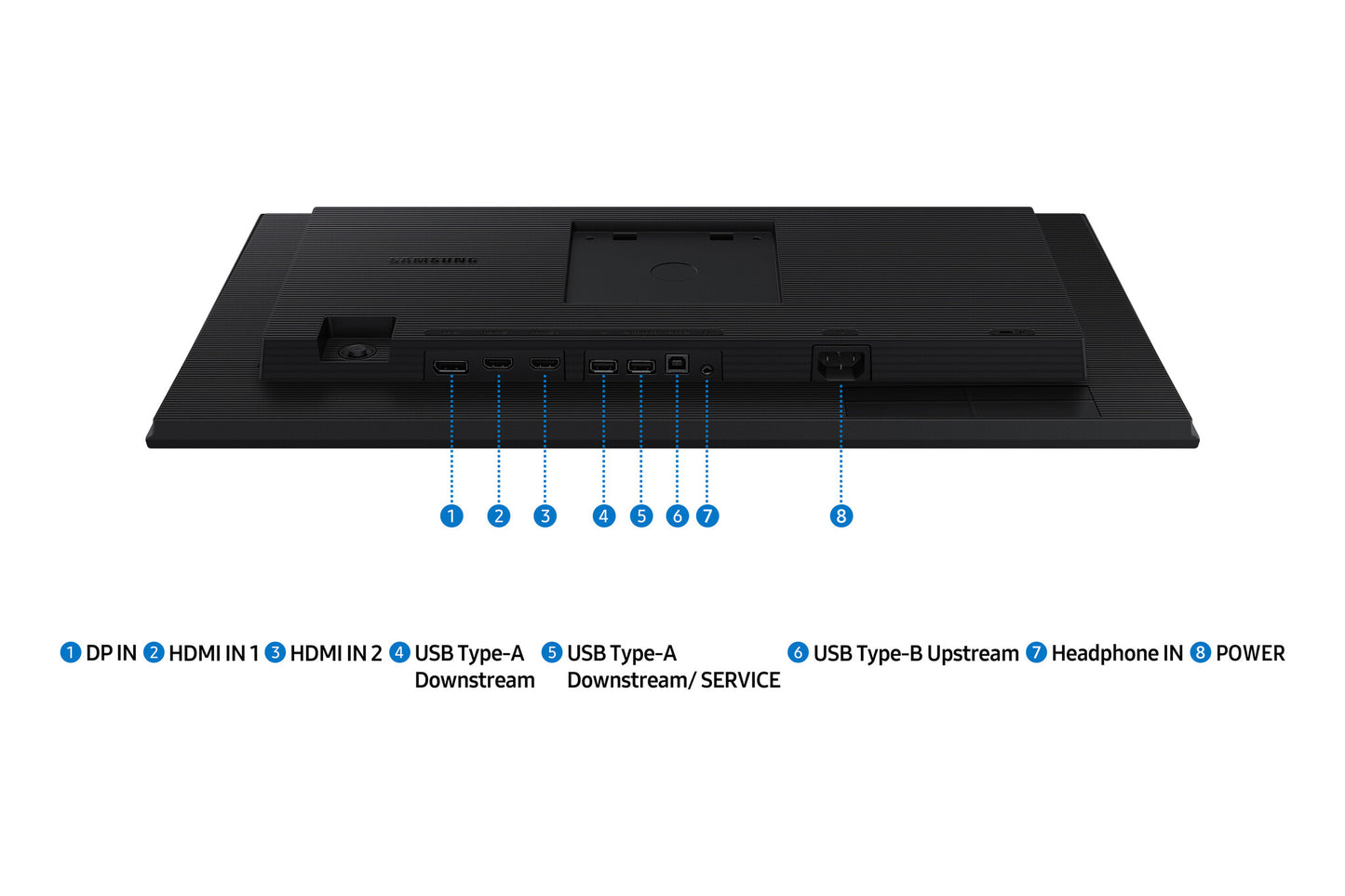 Samsung S40GD platta pc-skärmar 61 cm (24") 1920 x 1080 pixlar Full HD LCD Svart