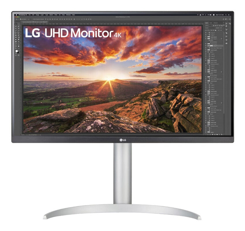LG 27UP850K-W.AEU monitor platta pc-skärmar 68,6 cm (27") 3840 x 2160 pixlar 4K Ultra HD LED Svart