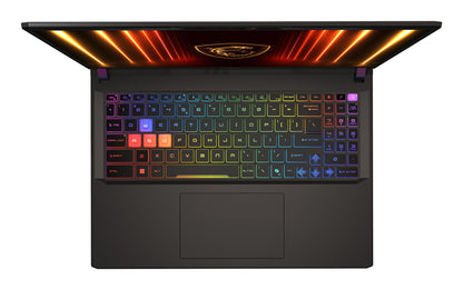 MSI Vector 18 HX AI A2XWJG-657 Intel Core Ultra 9 275HX Bärbar dator 45,7 cm (18") Quad HD+ 32 GB DDR5-SDRAM 2 TB SSD NVIDIA GeForce RTX 5090 Wi-Fi 7 (802.11be) Windows 11 Home Grå