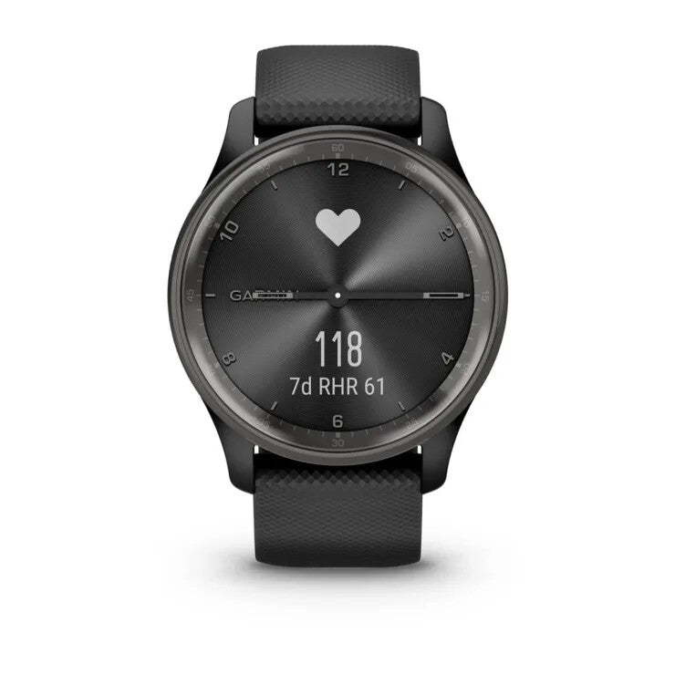 Garmin vivomove Trend LCD 40 mm Hybrid 254 x 346 pixlar Pekskärm Svart GPS