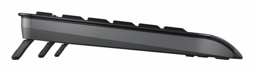 CHERRY JD-7000FR-2 tangentbord Mus inkluderad Hem / Kontor RF Trådlös AZERTY Fransk Svart