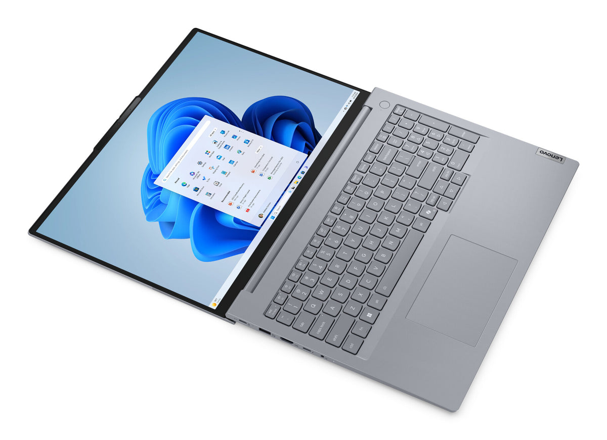 Lenovo ThinkBook 16 G8 IAL Intel Core Ultra 9 185H Bärbar dator 40,6 cm (16") WUXGA 16 GB DDR5-SDRAM 512 GB SSD Wi-Fi 6E (802.11ax) Windows 11 Pro Nordic Grå