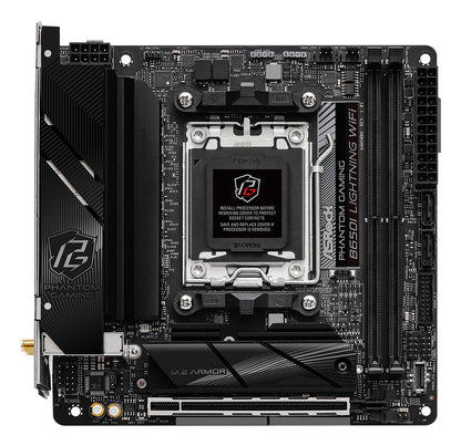 Asrock B650I Lightning WiFi AMD B650 AM5-sockel Mini-ITX