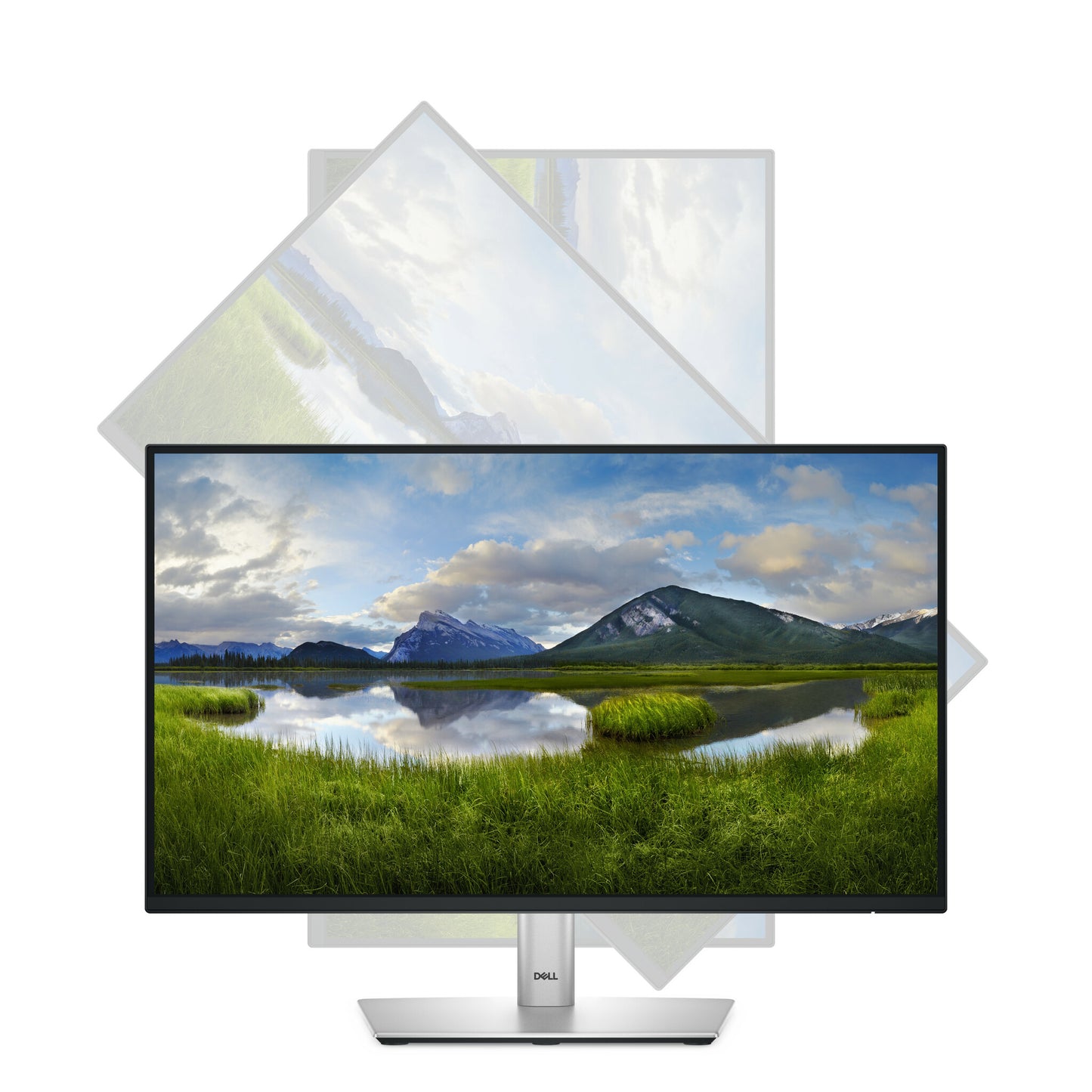 DELL P Series P2225H platta pc-skärmar 54,6 cm (21.5") 1920 x 1080 pixlar Full HD LCD Svart, Silver