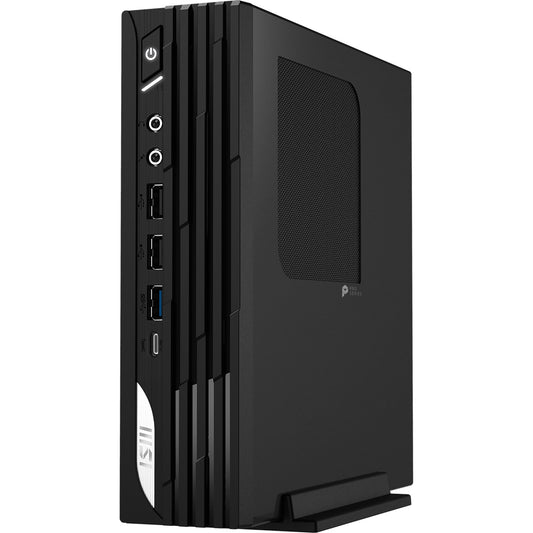 MSI PRO DP21 14M-890EU PC Intel® Core™ i3 i3-14100 8 GB DDR5-SDRAM 256 GB SSD Windows 11 Pro Skrivbord Mini-PC Svart