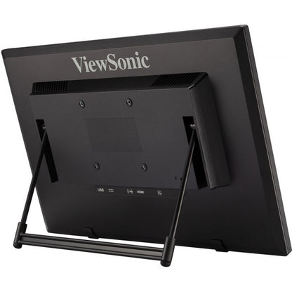 Viewsonic TD1630-3 platta pc-skärmar 39,6 cm (15.6") 1366 x 768 pixlar HD LCD Pekskärm Flera användare Svart