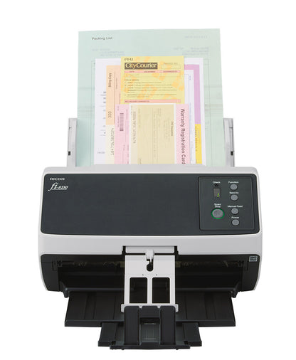 Ricoh FI-8150 ADF + scanner med manuell matning 600 x 600 DPI A4 Svart, Grå