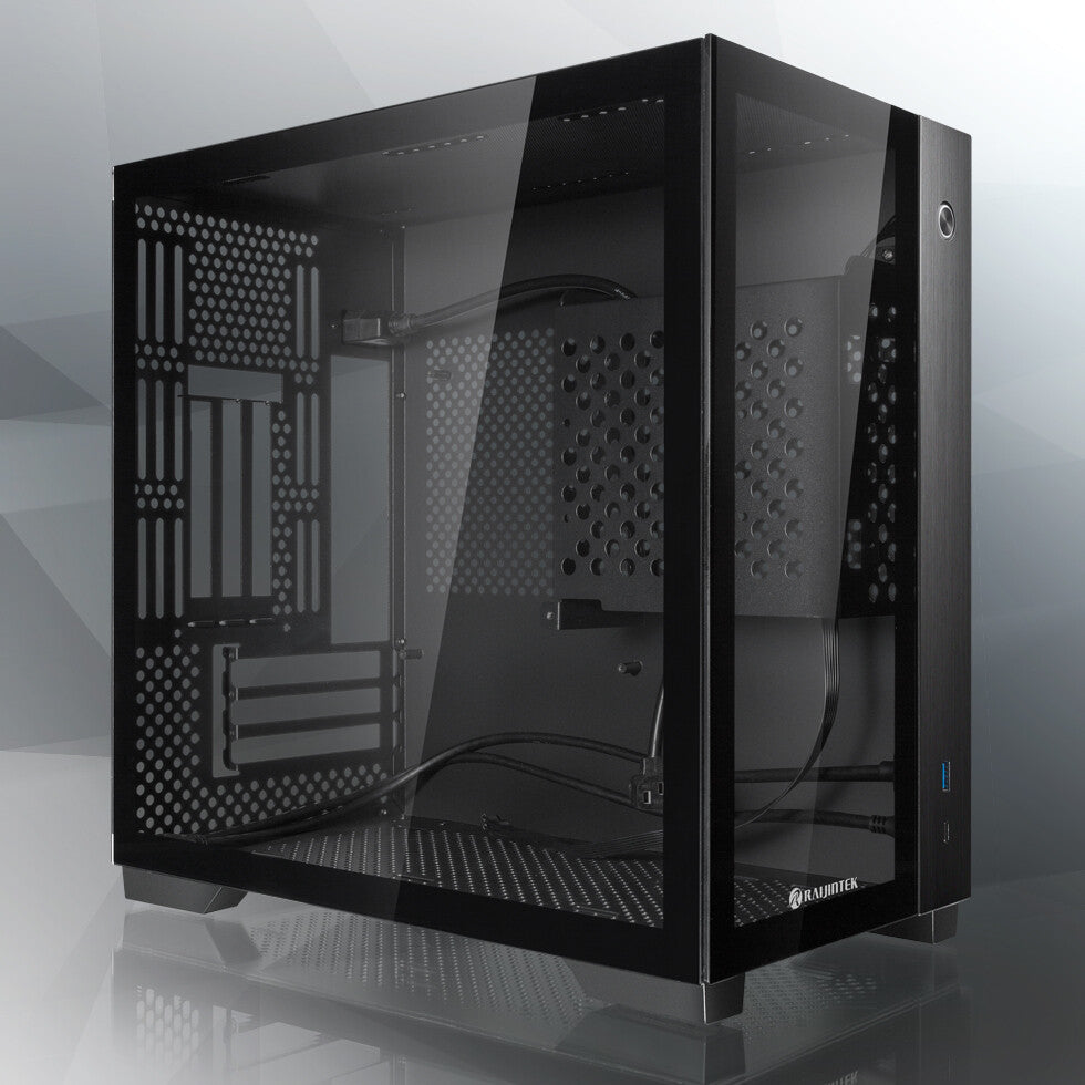 RAIJINTEK PAEAN Mini Mini Tower Svart