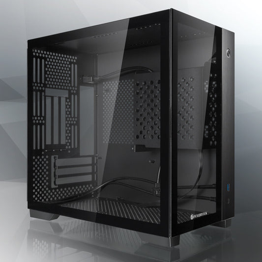 RAIJINTEK PAEAN Mini Mini Tower Svart