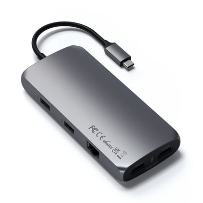 Satechi ST-UCMXAM dockningsstationer för bärbara datorer USB 3.2 Gen 1 (3.1 Gen 1) Type-C Grå