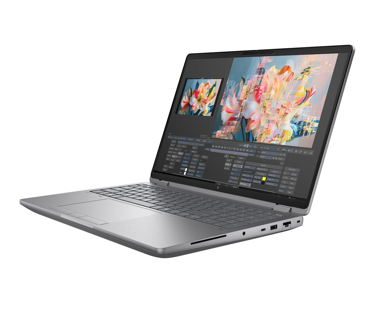 HP ZBook Fury G1i Mobile Workstation Intel Core Ultra 7 265HX Mobil arbetsstation 40,6 cm (16") WUXGA 64 GB DDR5-SDRAM 1 TB SSD NVIDIA RTX PRO 2000 Blackwell Wi-Fi 7 (802.11be) Windows 11 Pro AI Workstation, AI PC Silver