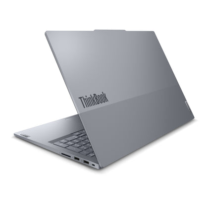 Lenovo ThinkBook 16 G7 QOY Copilot+ PC Qualcomm Snapdragon X1P-42-100 Bärbar dator 40,6 cm (16") WUXGA 16 GB LPDDR5x-SDRAM 512 GB SSD Wi-Fi 7 (802.11be) Windows 11 Pro Engelsk Grå