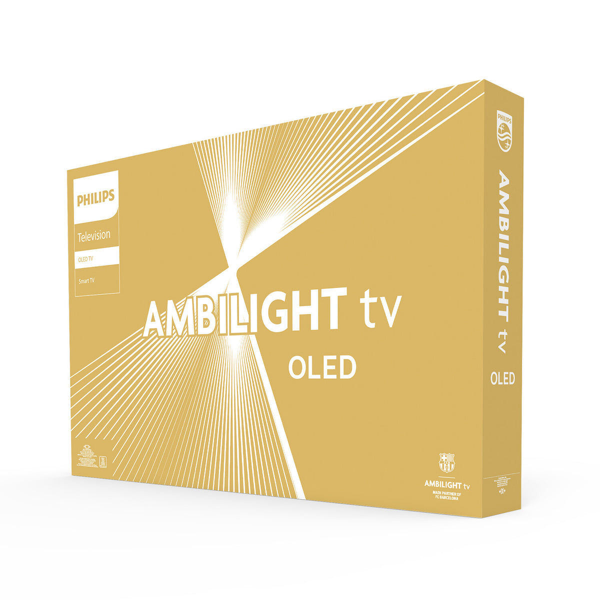 Philips 55OLED769/12 TV-apparat 139,7 cm (55") 4K Ultra HD Smart-TV Wi-Fi Metallisk