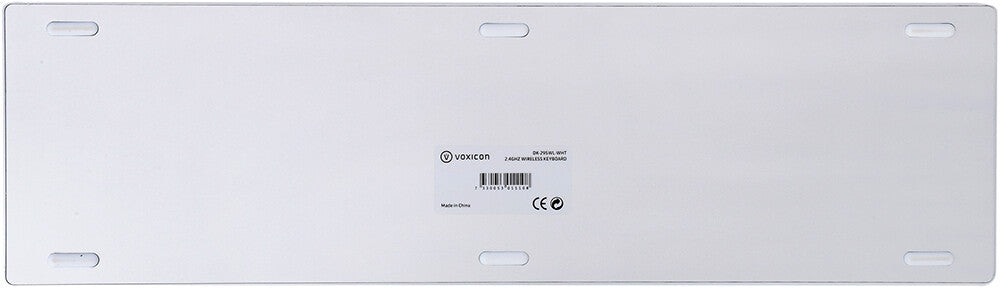 Voxicon DK-295WL-WHT tangentbord Hem RF Trådlös Nordic Vit