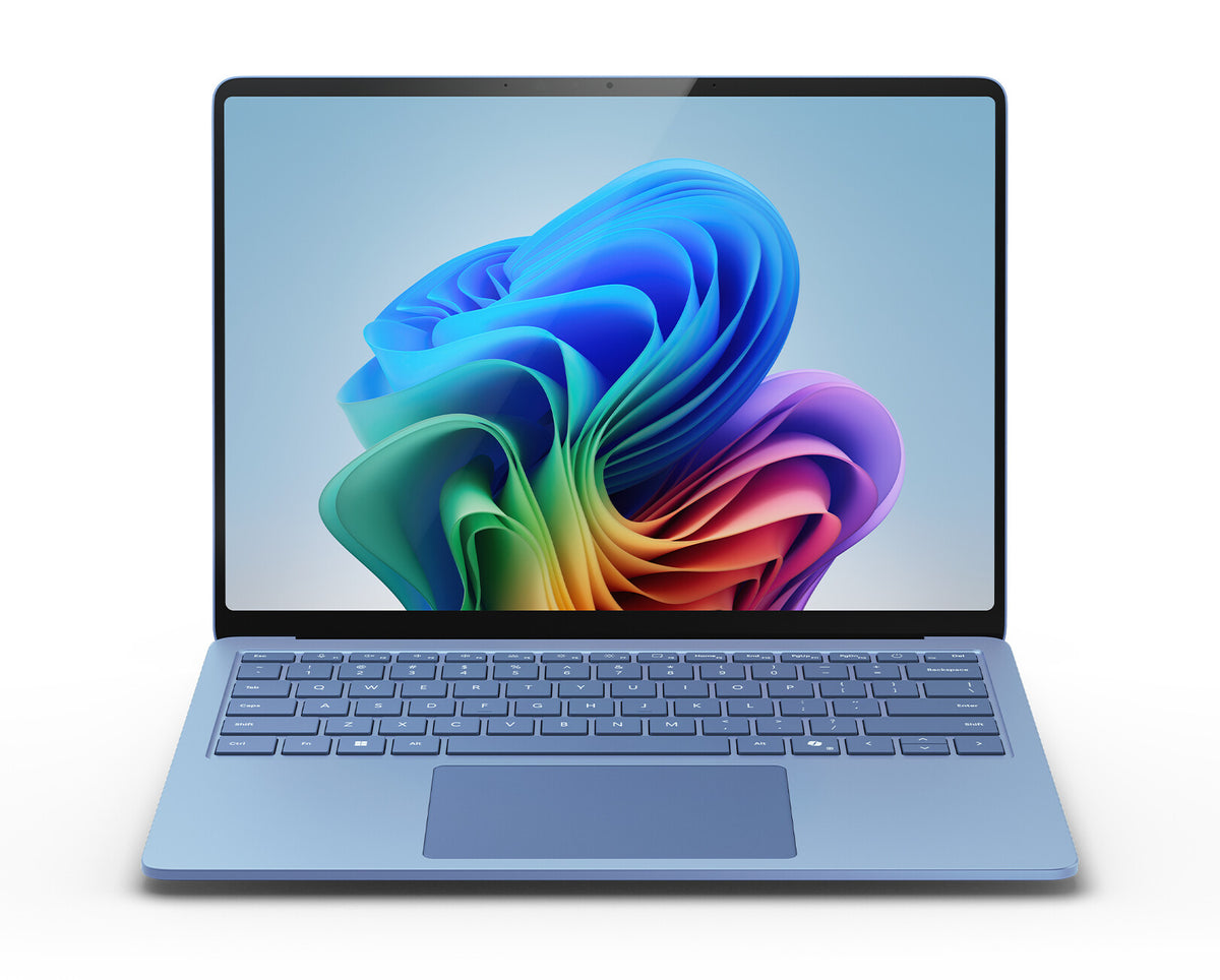 Microsoft Surface Laptop 7 Copilot+ PC Snapdragon X1E-80-100 Bärbar dator 35 cm (13.8") Pekskärm 16 GB LPDDR5x-SDRAM 1 TB SSD Wi-Fi 7 (802.11be) Windows 11 Home Blå