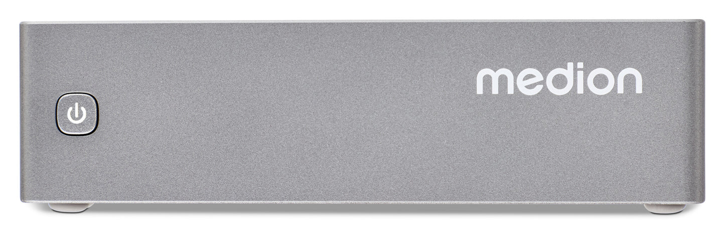 MEDION S06 MD35315 Intel® Core™ i3 i3-1315U 8 GB DDR4-SDRAM 512 GB SSD Mini PC Mini-PC Silver