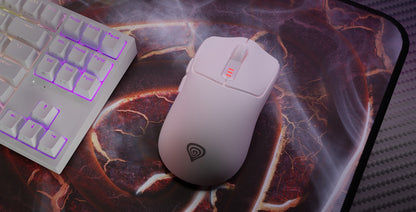 GENESIS Zircon 500 datormöss Spela högerhand RF Wireless + Bluetooth + USB Type-C Optisk 10000 DPI