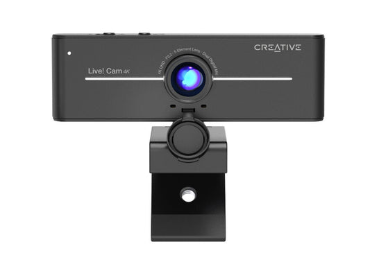 Creative Labs Sync 4K webbkameror 8 MP 1920 x 1080 pixlar USB 2.0 Svart