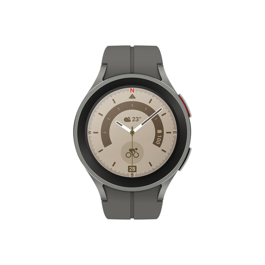 Samsung Galaxy Watch5 Pro 3,56 cm (1.4") OLED 45 mm Digital 450 x 450 pixlar Pekskärm Titan Wi-Fi GPS
