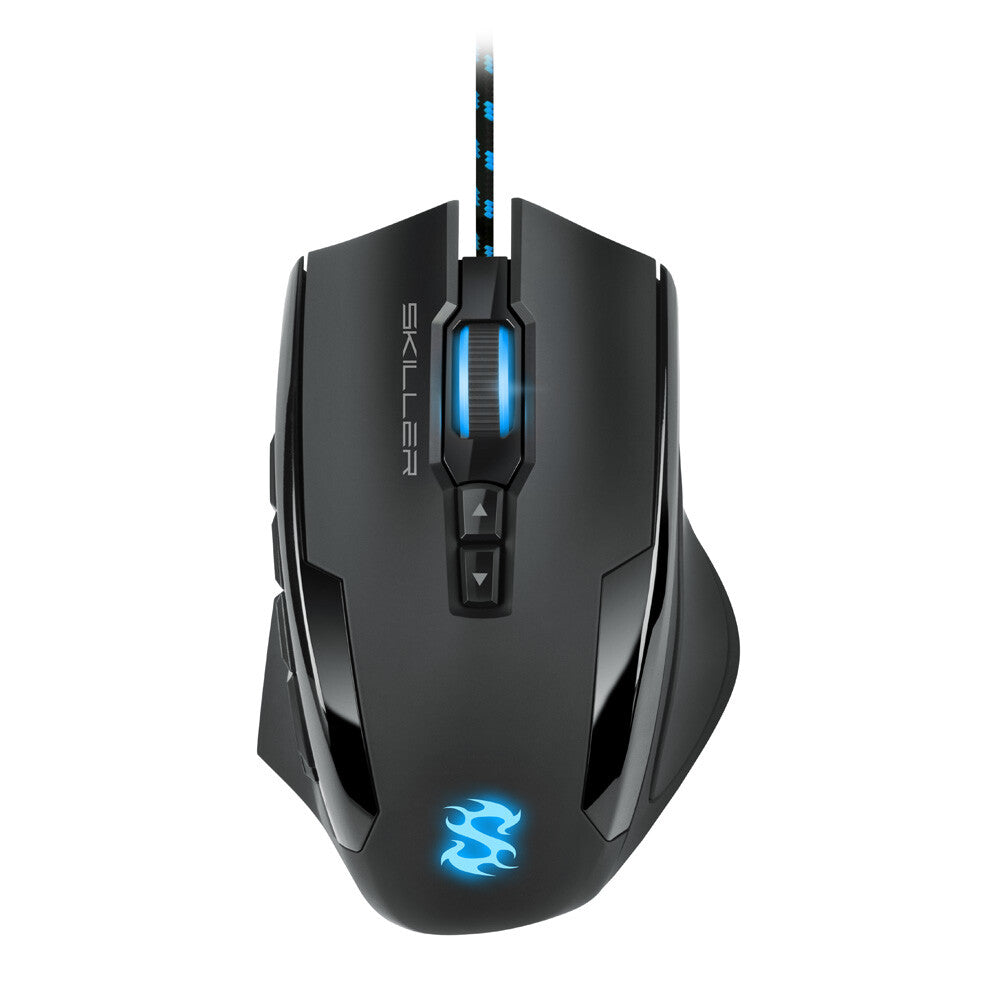 Sharkoon Skiller SGM1 datormöss Spela högerhand USB Type-A Optisk 10800 DPI
