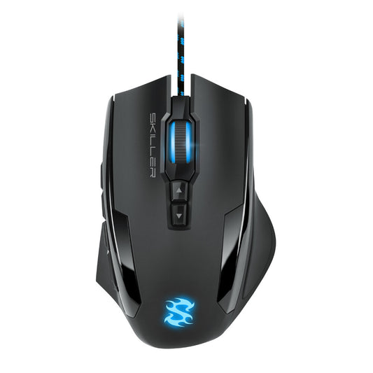Sharkoon Skiller SGM1 datormöss Spela högerhand USB Type-A Optisk 10800 DPI