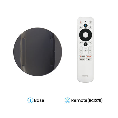 BenQ GV50 Standard throw-projektor 500 ANSI-lumen DLP 1080p (1920x1080) Vit