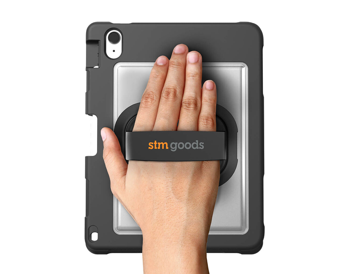 STM STM-222-425JU-01 iPad-fodral 25,9 cm (10.2") Folio Svart, Transparent