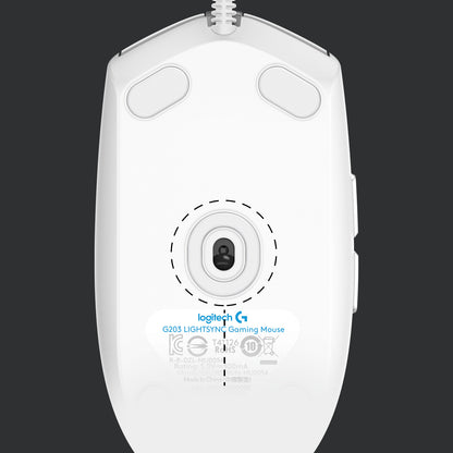 Logitech G 910-005797 datormöss Spela USB Type-A 8000 DPI