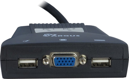 Inter-Tech KVM-LS-21JA KVM-switchar Svart