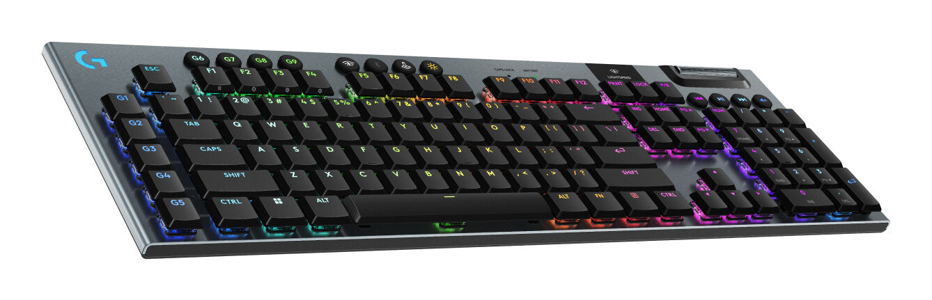 Logitech G G915 X LIGHTSPEED tangentbord Spela USB + RF Wireless + Bluetooth QWERTY Nordic Svart