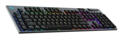 Logitech G G915 X LIGHTSPEED tangentbord Spela USB + RF Wireless + Bluetooth QWERTY Nordic Svart