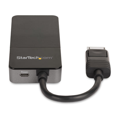 StarTech.com 3-ports DisplayPort 1.4-splitter, DisplayPort till 3x DP-adapter för flera bildskärmar, tredubbel 4K Computer MST-hubb, USB Bussdriven - Endast för Windows