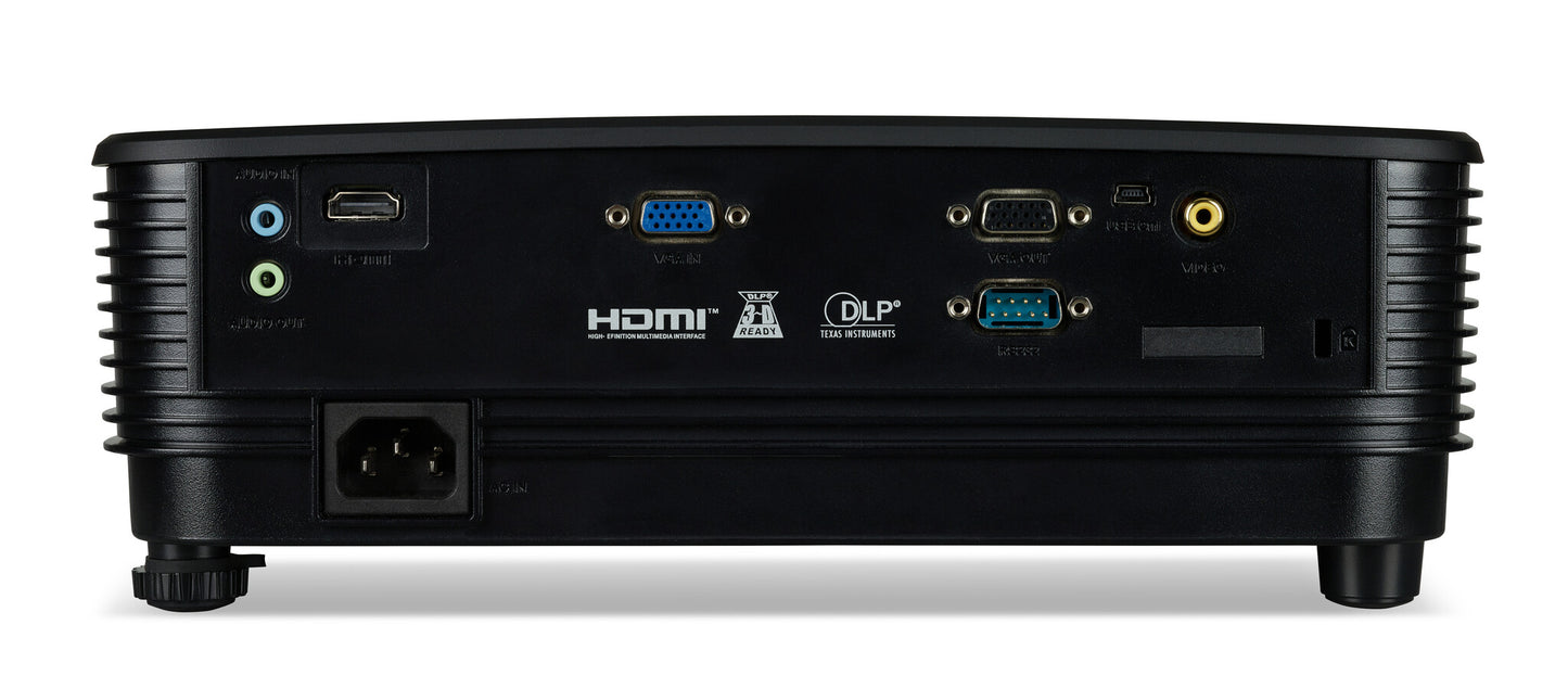 Acer X1329 Standard throw-projektor 4800 ANSI-lumen DLP WXGA (1280x800) Svart