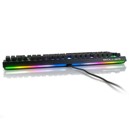 Sharkoon SKILLER SGK60 tangentbord Spela USB QWERTY Spansk Svart