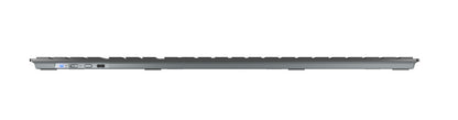 CHERRY KW 9100 SLIM tangentbord Universal Trådlös RF + Bluetooth QWERTY Portugisisk Svart, Grå