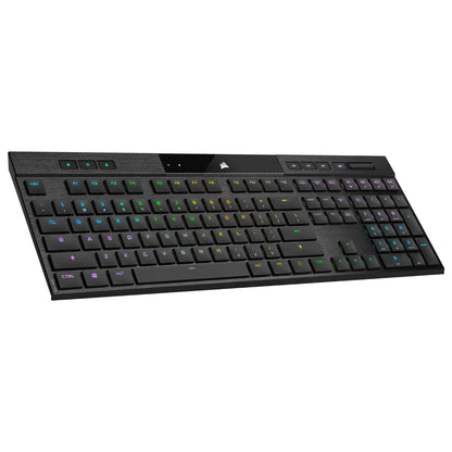 Corsair K100 AIR tangentbord Spela USB + RF Wireless + Bluetooth QWERTY Nordic Svart