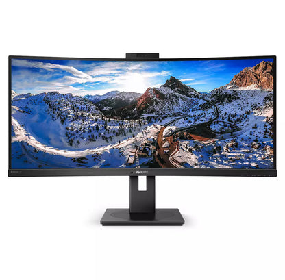 Philips P Line 346P1CRH/00 LED display 86,4 cm (34") 3440 x 1440 pixlar UltraWide Quad HD Svart