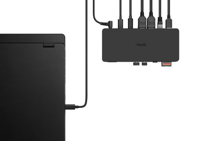 ASUS Triple 4K Thunderbolt 4 Dock DC500 Kabel Svart