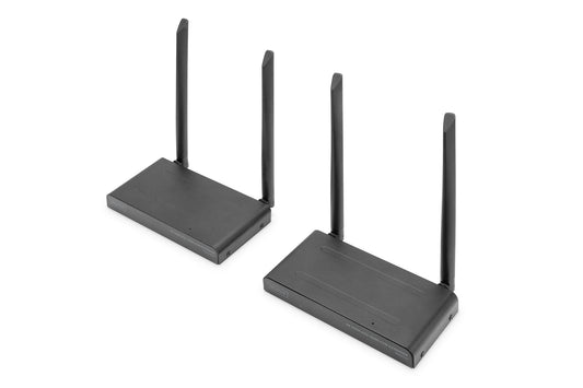 Digitus DS-55328 AV-förlängare Sändare och mottagare för AV-utrustning Svart