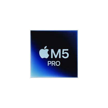 Apple MacBook Pro Apple M M5 Pro Bärbar dator 41,1 cm (16.2") 24 GB 1 TB SSD Wi-Fi 7 (802.11be) macOS Tahoe Silver