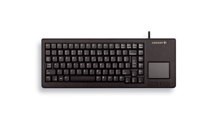 CHERRY XS Touchpad tangentbord Universal USB QWERTZ tyska Svart