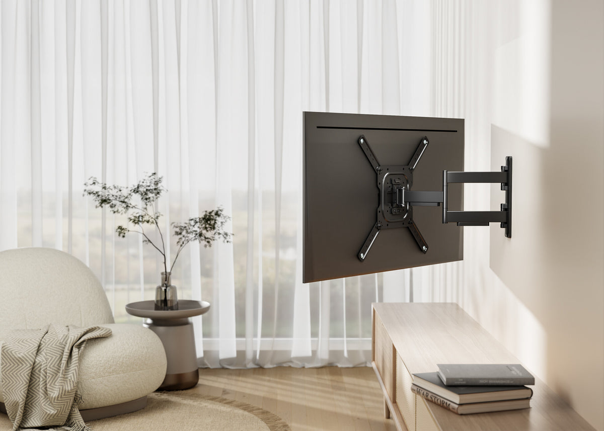 Deltaco ARM-0257-B tv-fäste 60,1 m (2365") Svart