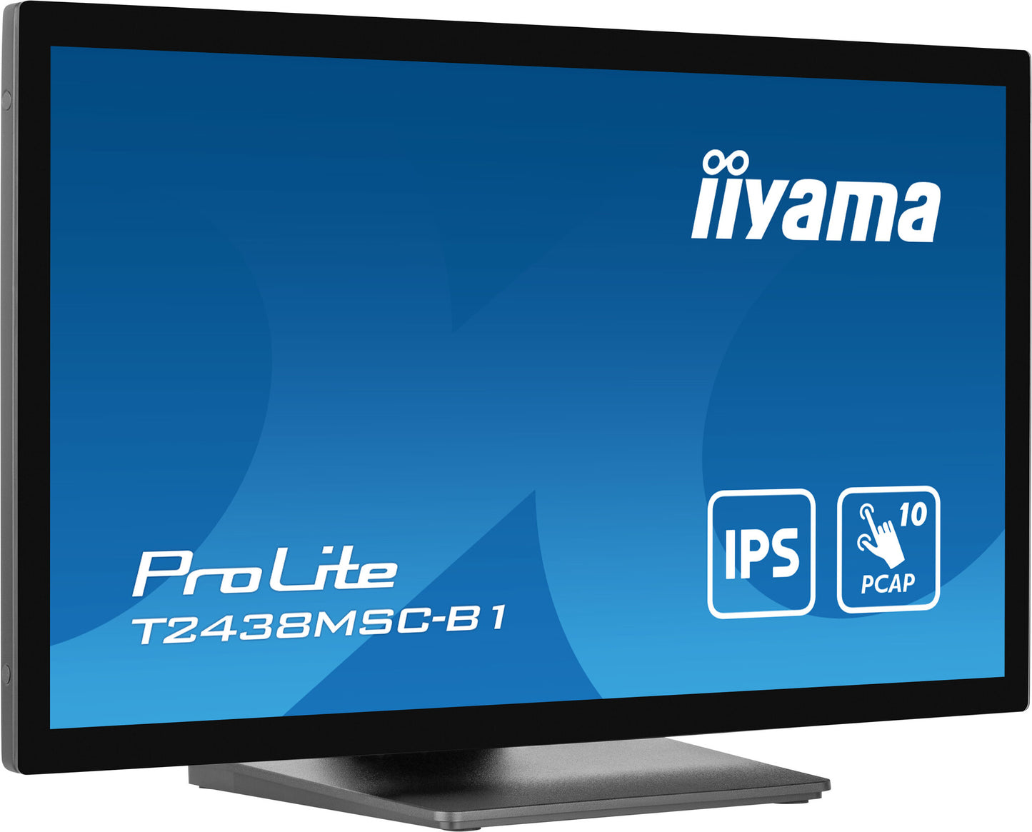 iiyama ProLite T2438MSC-B1 platta pc-skärmar 60,5 cm (23.8") 1920 x 1080 pixlar Full HD LED Pekskärm Svart