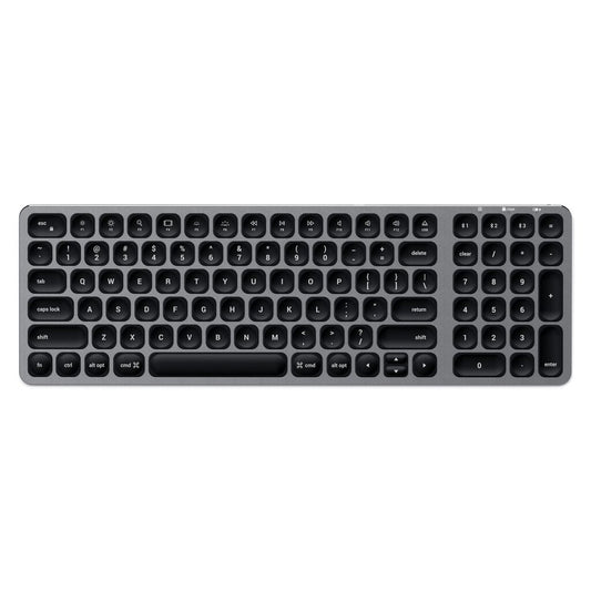 Satechi ST-ACBKM-DE tangentbord Hem Bluetooth QWERTZ tyska Svart, Grå