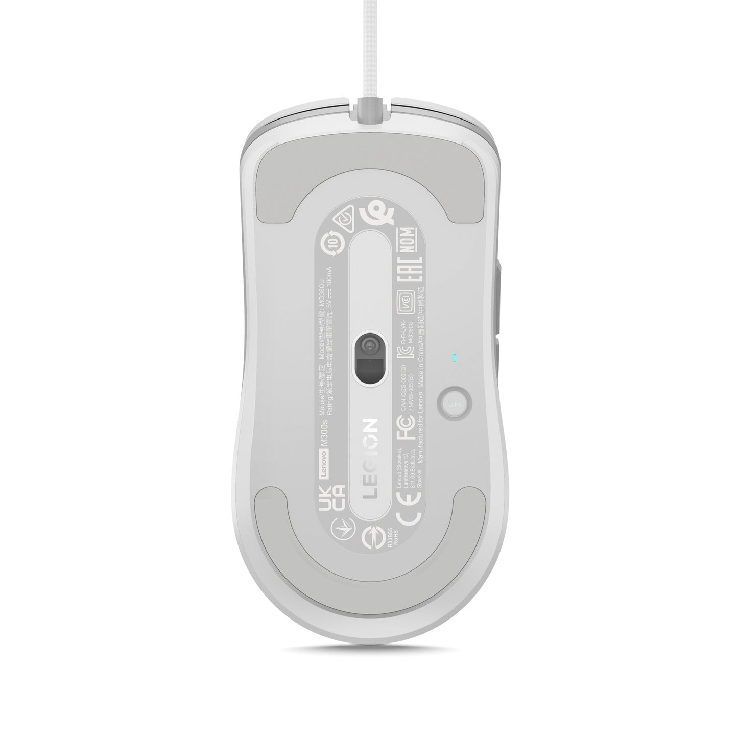 Lenovo GY51H47351 datormöss Spela högerhand USB Type-A Optisk 8000 DPI