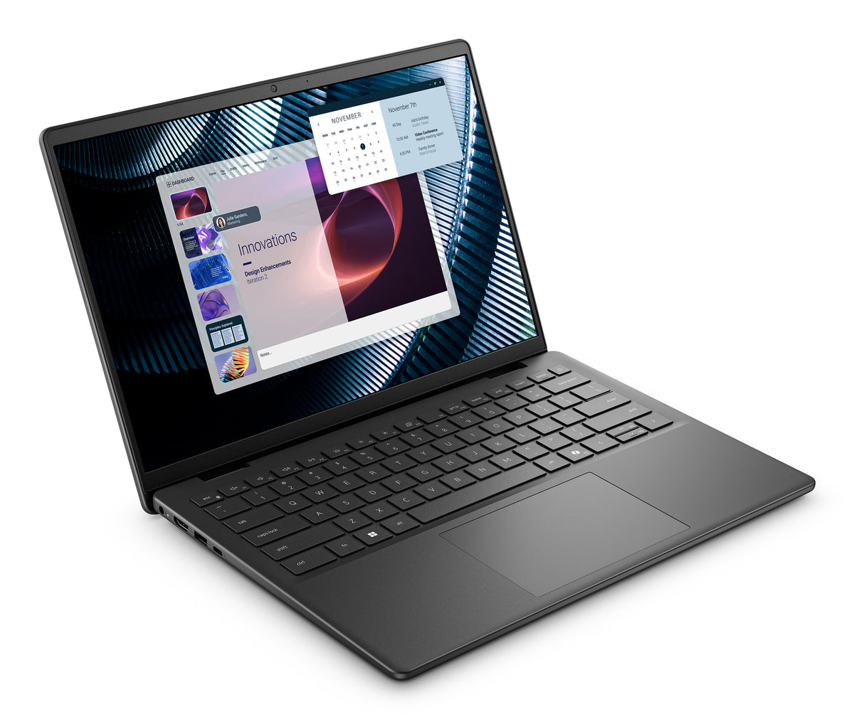 DELL Pro 14 Essential PV14250 Intel Core 7 150U Bärbar dator 35,6 cm (14") Full HD+ 16 GB DDR5-SDRAM 512 GB SSD Wi-Fi 6 (802.11ax) Windows 11 Pro Nordic Svart
