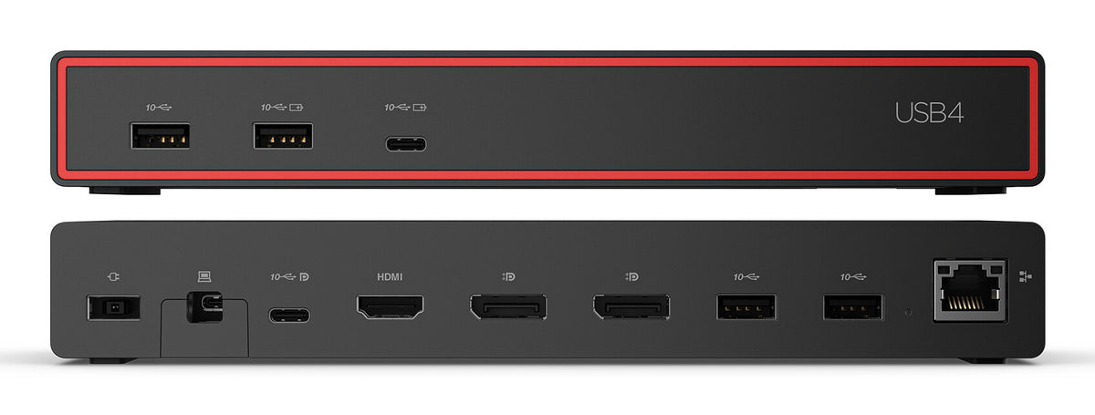 Lenovo ThinkPad USB4 Dock 5000 Kabel Thunderbolt 4 Svart