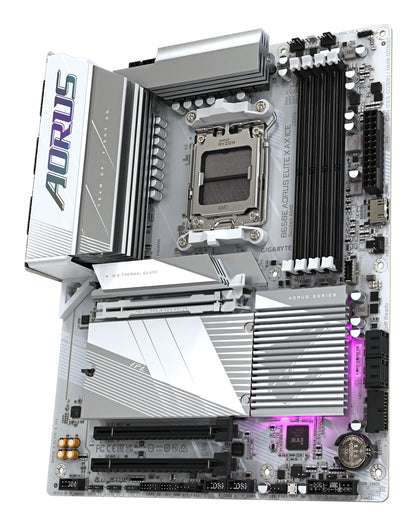 GIGABYTE B650E AORUS ELITE X AX ICE AMD B650 AM5-sockel ATX